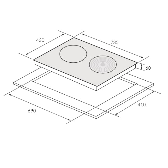 Bếp điện từ 2 vùng nấu Eurosun EU-TE259Max 6 Bếp điện từ 2 vùng nấu Eurosun EU-TE259Max - Ảnh 4