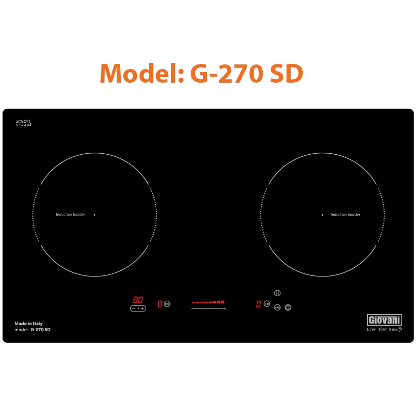 Bếp Từ Giovani G-270 SD 3 Bếp Từ Giovani G-270 SD