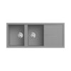 Chậu rửa bát Konox Granite Livello Smart 1160 Grey 1 Chậu rửa bát Konox Granite Livello 1160 Grey