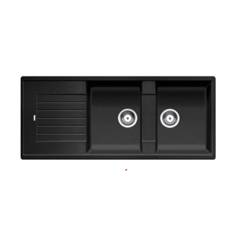 Chậu rửa chén bát Hafele Blancozia 8S màu đen 565.76.350 3 Chậu rửa chén bát Hafele Blancozia 8S màu đen 565.76.350