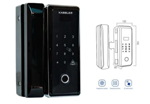 Khóa cửa vân tay Kassler KL-589 5 khoa cua dien tu kassler kl 589 9