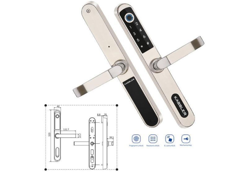 KHÓA VÂN TAY KASSLER KL-599I 3 KHÓA VÂN TAY KASSLER KL-599I