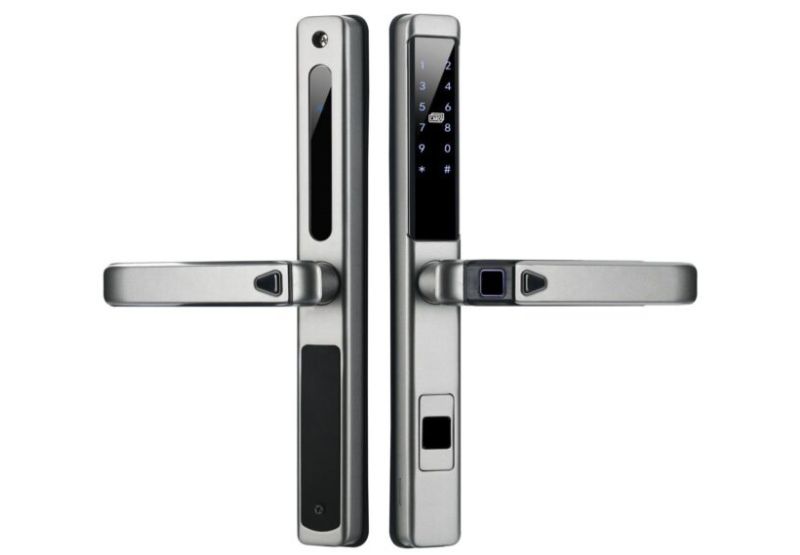Khóa cửa nhôm Kassler KL-599LX Dark Grey 3 Khóa cửa nhôm Kassler KL-599LX Dark Grey