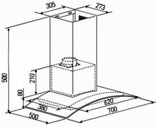Máy hút mùi Sevilla SV-H360 5 Máy hút mùi Sevilla SV-H360 - Ảnh 3