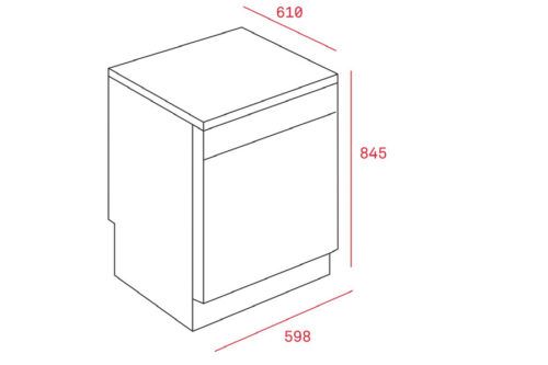 Máy rửa chén TEKA LP8 820 5 teka lp8 820 1