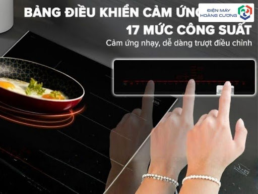 Bếp từ Bosch PUJ61RBB5E đa dạng mức công suất