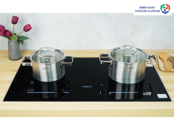 Bếp từ đôi Chefs EH-DIH336 32 Bếp từ đôi Chefs EH-DIH336 nhận diện đáy nồi