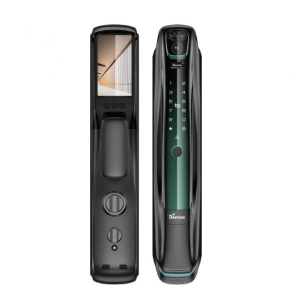 Khóa cửa thông minh nhận diện khuôn mặt FACE ID-3D Demax SL918 DG 3 Khóa cửa thông minh nhận diện khuôn mặt FACE ID-3D Demax SL918 DG