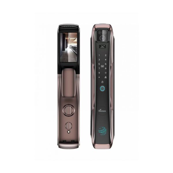 Khóa cửa thông minh nhận diện khuôn mặt FACE ID-3D Demax SL918 PB 3 Khóa cửa thông minh nhận diện khuôn mặt FACE ID-3D Demax SL918 PB