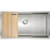 Chậu rửa bát Konox Workstation - Undermount Sink KN8046SU 2 chau rua bat konox workstation undermount sink kn8046su