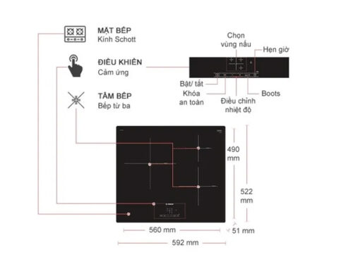 Bếp từ Bosch PUJ611BB5E 5 bosch pij611bb5e 1
