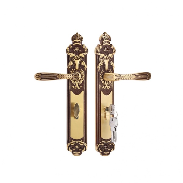 Khóa cửa chính Demax CLK306 Brass 3 Khóa cửa chính Demax CLK306 Brass