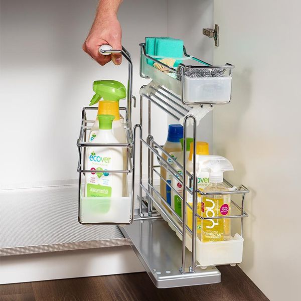 Rổ đựng dụng cụ vệ sinh Portero 3 Hafele 545.48.262 3 Rổ đựng dụng cụ vệ sinh Portero 3 Hafele 545.48.262