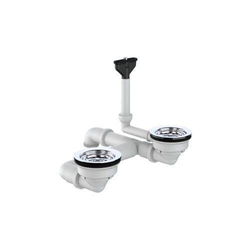 Bộ Xả Chậu Rửa Chén 2 Hộc Hafele 570.35.915