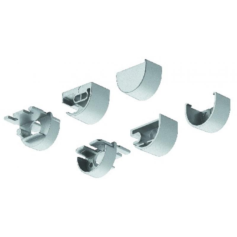 Bộ nắp cho thanh trượt ngăn kéo Hafele 833.74.877 3 Bộ nắp cho thanh trượt ngăn kéo Hafele 833.74.877