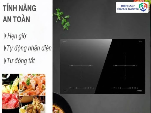 Bếp từ đôi Hafele HC-I3732A 536.61.736 tính năng an toàn