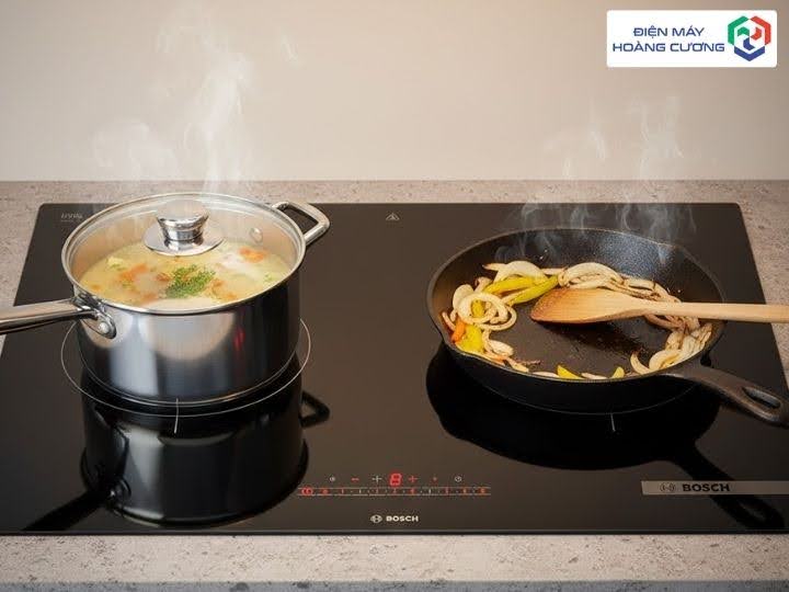 Bếp từ đôi Hafele HC-I3732A 536.61.736 trong đời sống hàng ngày