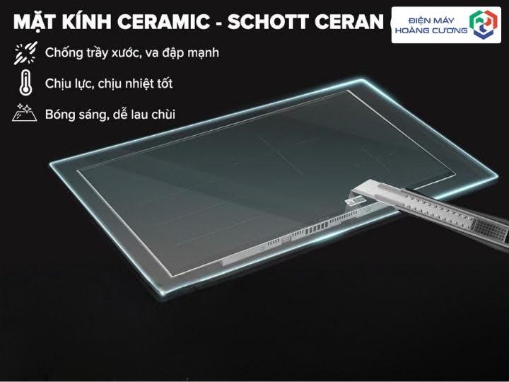 Bếp từ Bosch PXE875DC1E 11 Bosch PXE875DC1E mặt kính chịu lực cao