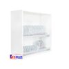 Giá bát cố định 2 tầng cao cấp, Inox mờ Kit Plus DK12C VIP.70 1 Giá bát cố định 2 tầng cao cấp, Inox mờ Kit Plus DK12C VIP.70