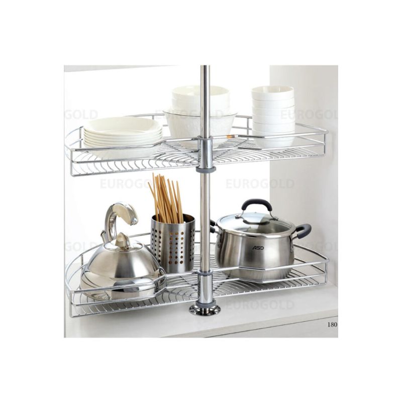 Mâm xoay inox nan tròn 180° Eurogold EP180A 3 Mâm xoay inox nan tròn 180° Eurogold EP180A