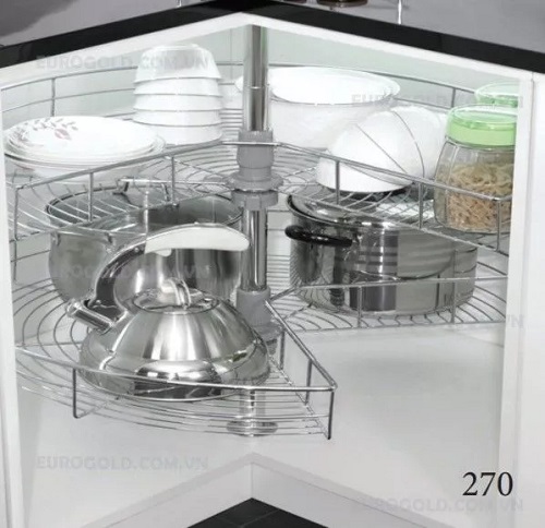 Mâm xoay inox nan tròn Eurogold EP270A 4 Mâm xoay inox nan tròn Eurogold EP270A