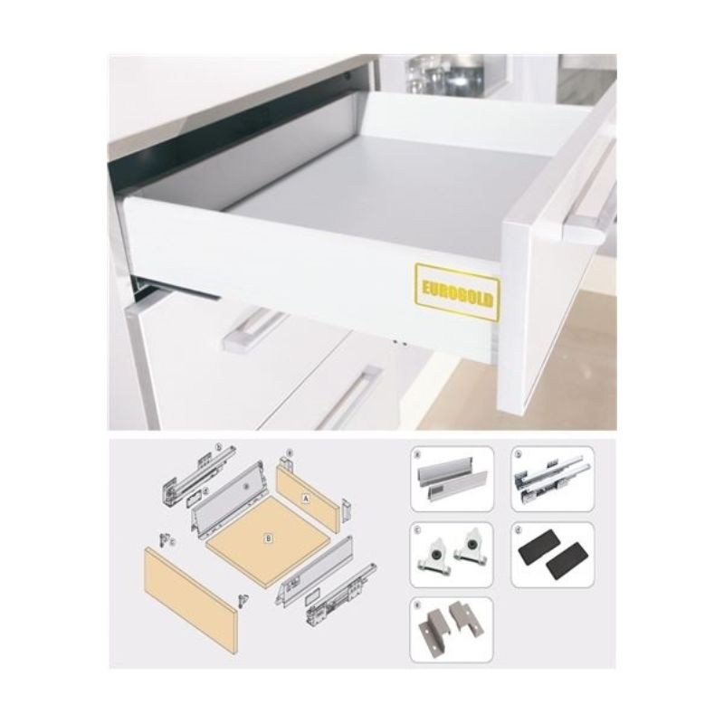Ray hộp giảm chấn Eurogold EUSE1500 3 Ray hộp giảm chấn Eurogold EUSE1500