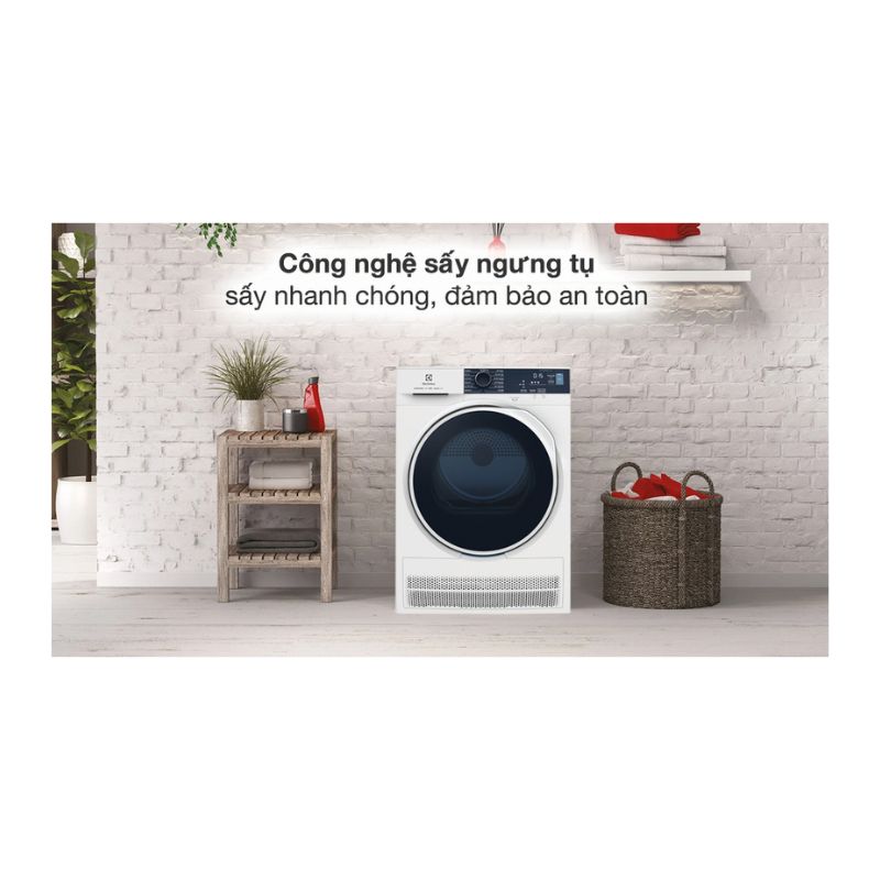 Máy sấy ngưng tụ Electrolux EDC804P5WB 4 Máy sấy ngưng tụ Electrolux EDC804P5WB