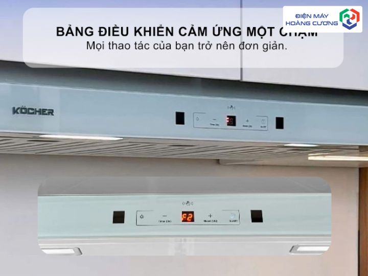 Bảng điều khiển máy hút mùi X-350N