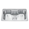 Chậu rửa bát inox 1 hố Gorlde GD-027 1 Chậu rửa bát inox 1 hố Gorlde GD-027