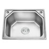Chậu rửa bát inox 1 hố Gorlde GD-918 2 Chậu rửa bát inox 1 hố Gorlde GD-918