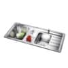 Chậu rửa bát inox 2 hố Gorlde GD 956 1 Chậu rửa bát inox 2 hố Gorlde GD 956