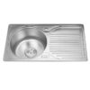 Chậu rửa bát inox 1 hố Gorlde GD-0290 1 Chậu rửa bát inox 1 hố Gorlde GD-0290