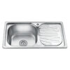 Chậu rửa bát inox 1 hố Gorlde GD-0293 1 Chậu rửa bát inox 1 hố Gorlde GD-0293