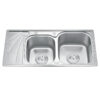Chậu rửa bát inox 2 hố Gorlde GD-9037 1 Chậu rửa bát inox 2 hố Gorlde GD-9037