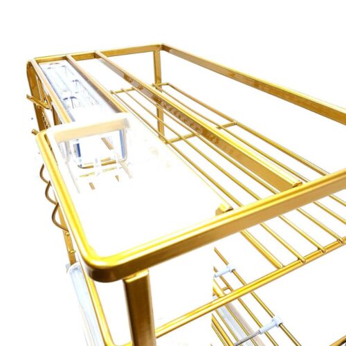 Giá dao thớt nan dẹt mạ Nano vàng BossEU BS301.300D 8 Chi tiết giá dao thớt nan dẹt mạ Nano vàng BossEU BS301.300D