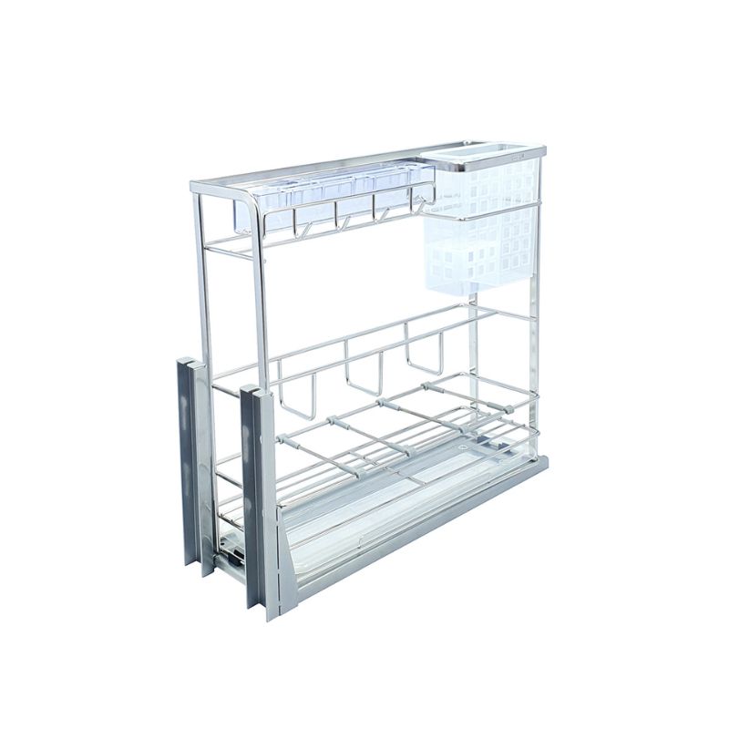 Giá dao thớt inox mạ crom BossEU BS200D 3 Giá dao thớt inox mạ crom BossEU BS200D