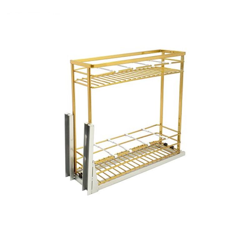 Giá gia vị inox 304 nan dẹt BossEU BS301.120G 3 Giá gia vị inox 304 nan dẹt BossEU BS301.120G