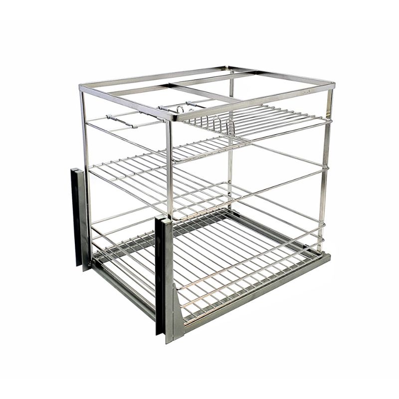 Giá gia vị inox 304 nan dẹt BossEU BS304.140GS 3 Giá gia vị inox 304 nan dẹt BossEU BS304.140GS
