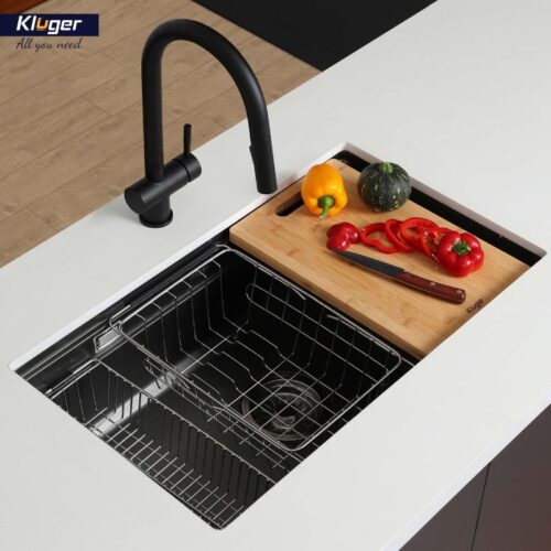 Giỏ để đồ inox Kluger KB-601S 9 Ảnh thực tế giỏ để đồ inox Kluger KB-601S