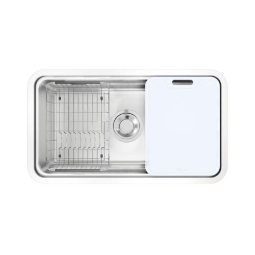 Chậu rửa bát đá 1 hố Konox KN8347SU Dekor Basic