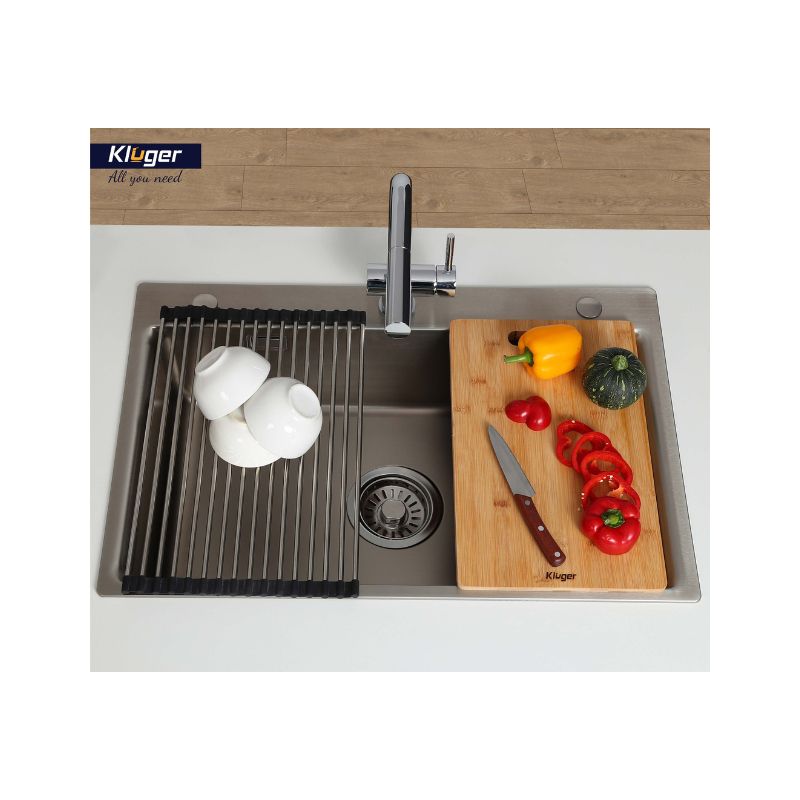 Giá để đồ inox Kluger KRM-02 8 Giá để đồ inox Kluger KRM-02