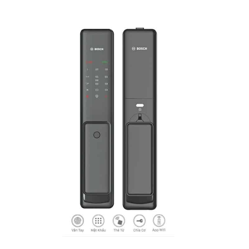 Khóa cửa thông minh Bosch FU750 EU Gray 3 Khóa cửa thông minh Bosch FU750 EU Gray