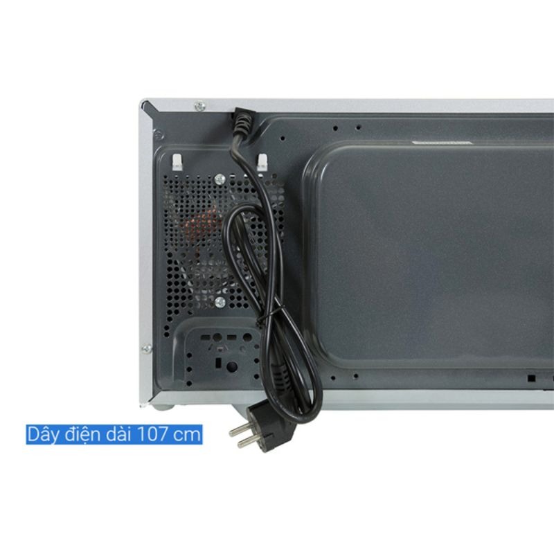 Lò vi sóng mini 23L Sharp R-31A2VN-S 5 Mặt sau lò vi sóng mini 23L Sharp R-31A2VN-S