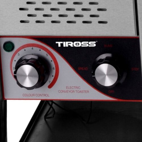 Lò nướng điện băng chuyền Tiross TS9664 6 Núm vặn lò nướng điện băng chuyền Tiross TS9664