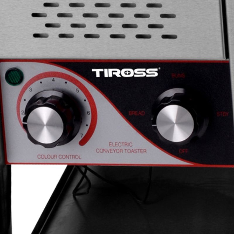 Lò nướng điện băng chuyền Tiross TS9664 4 Núm vặn lò nướng điện băng chuyền Tiross TS9664