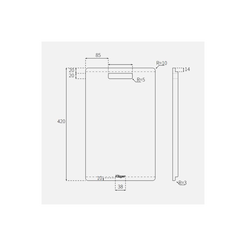 Thớt gỗ tre Kluger KCB-105W 9 Thớt gỗ tre Kluger KCB-105W