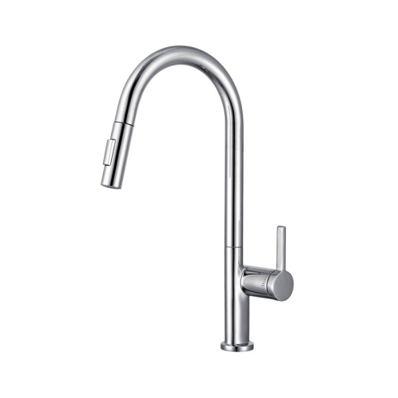 Vòi rửa bát nóng lạnh Kluger KLF0003C có dây rút 3 Vòi rửa bát nóng lạnh Kluger KLF0003C có dây rút