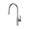 Vòi rửa bát nóng lạnh Kluger KLF0005C có dây rút 1 Vòi rửa bát nóng lạnh Kluger KLF0005C có dây rút