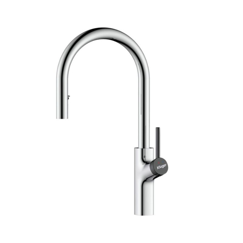 Vòi rửa bát nóng lạnh Kluger KLF0006C có dây rút 3 Vòi rửa bát nóng lạnh Kluger KLF0006C có dây rút