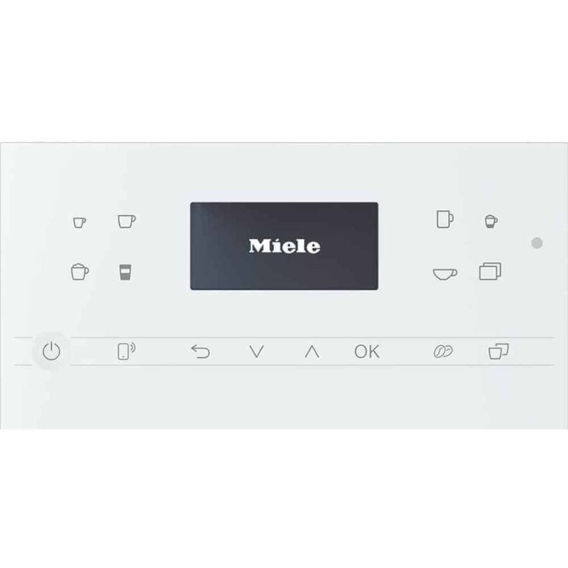 Máy pha cafe tự động Miele CM6360-White/CleanSteelMetallic 4 Bảng điều khiển máy pha cafe tự động Miele CM6360-White/CleanSteelMetallic